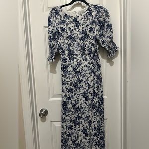 Baltic Born Blue Floral Dress